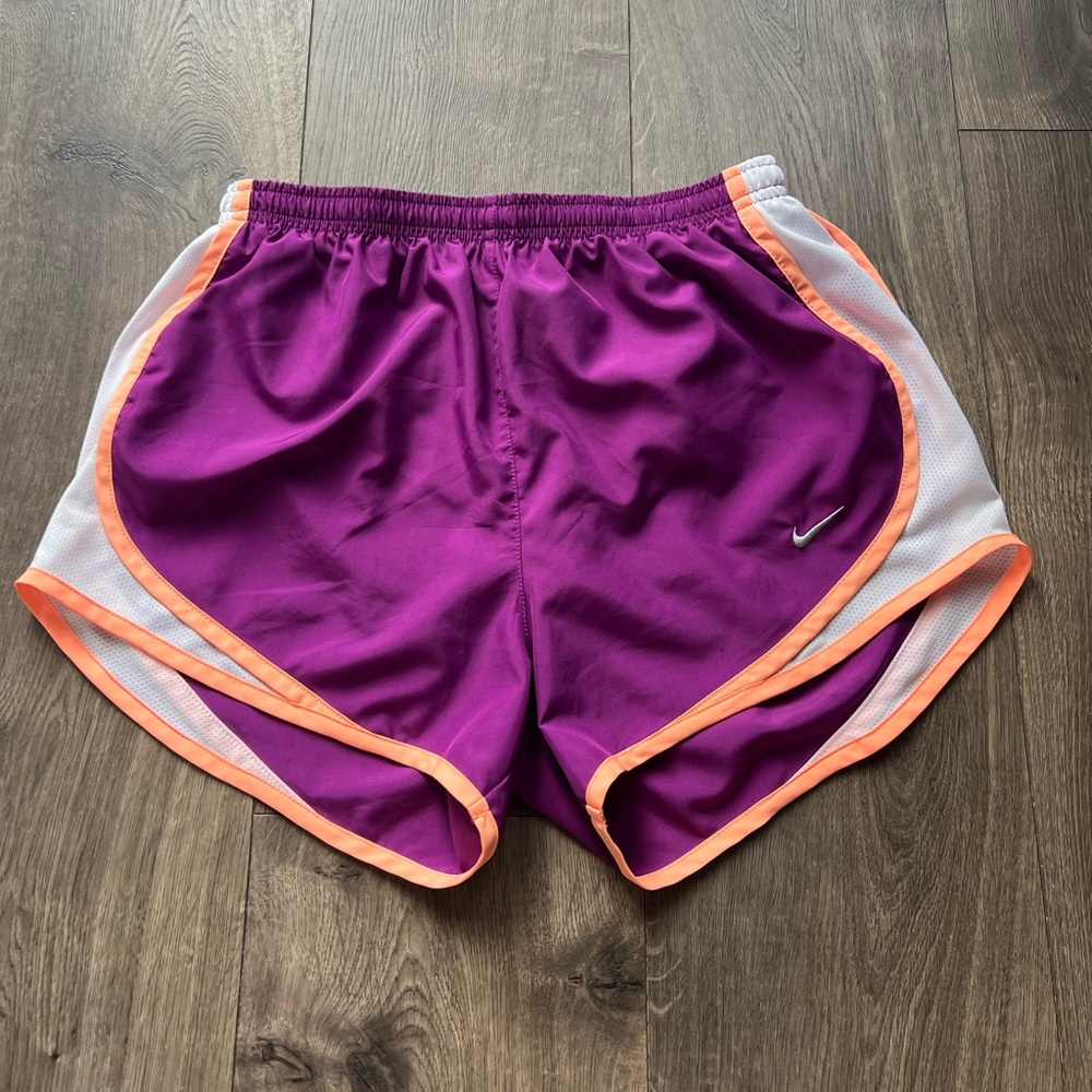 Nike Dri-FIT Purple and White Active Shorts